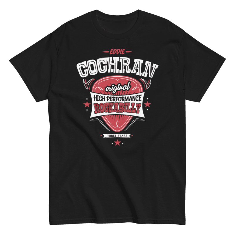 Camiseta Rockabilly Eddie Cochran