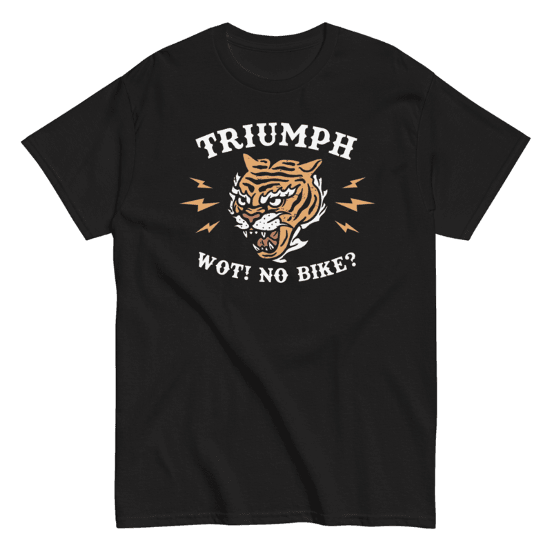 Camiseta Triumph Wot No Bike
