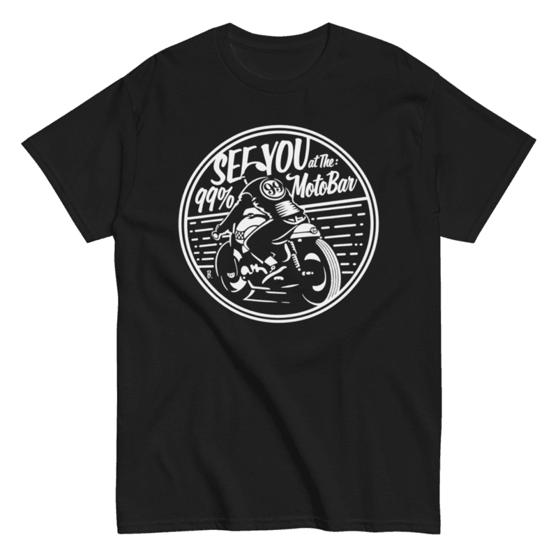 Camiseta See you at the 99 Moto Bar Front