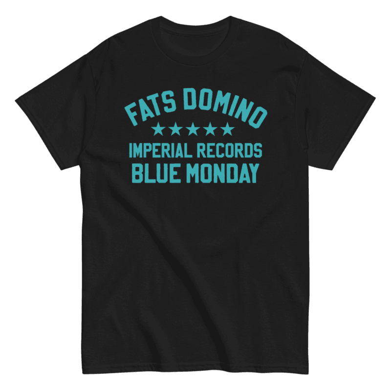 Camiseta Fats Domino Blue Monday