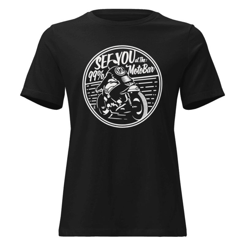 Camiseta See you at 99% Moto bar Mujer