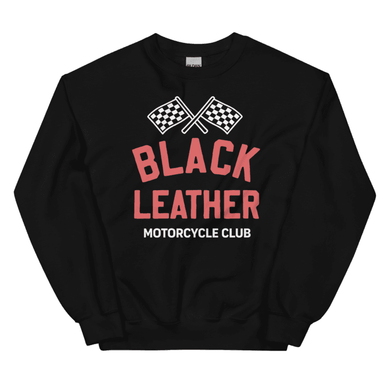 Black Leather Club hoodie