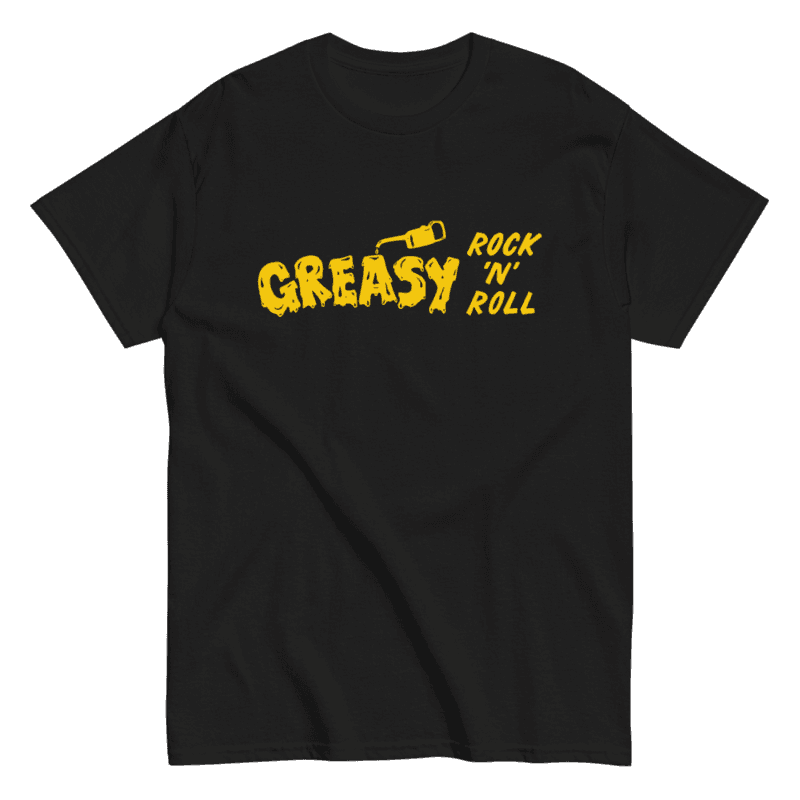 Camiseta Greasy Rock and Roll