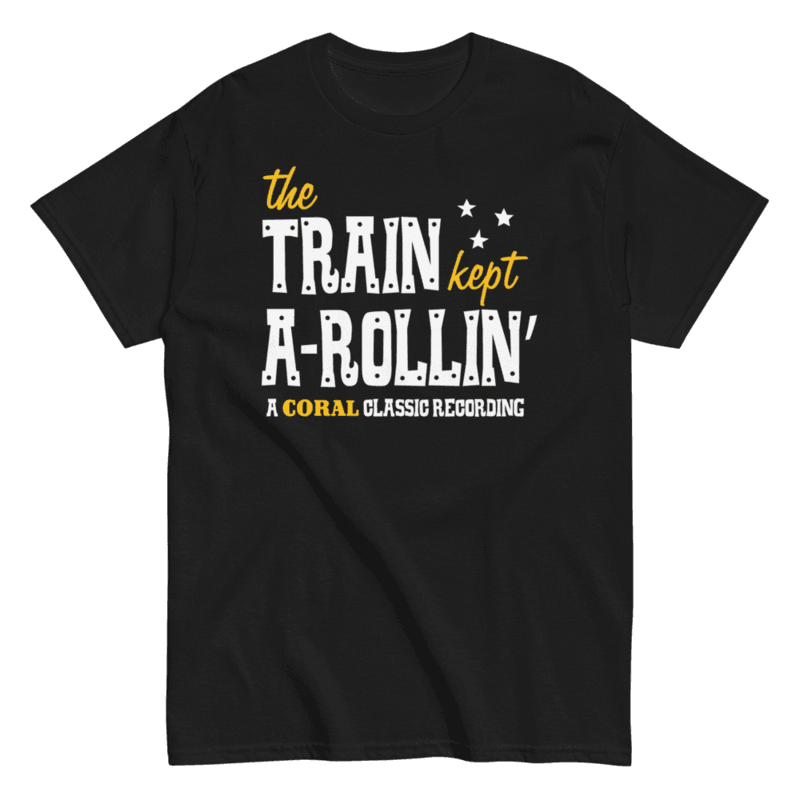 Camiseta Johnny Burnette Train Kept a Rollin