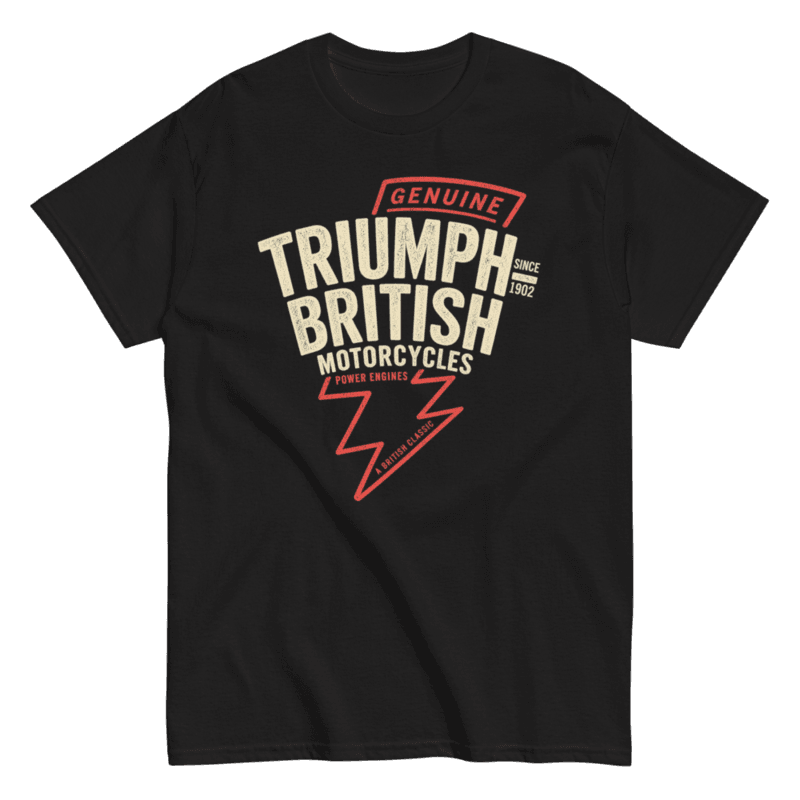 Camiseta Triumph British Motorcycles