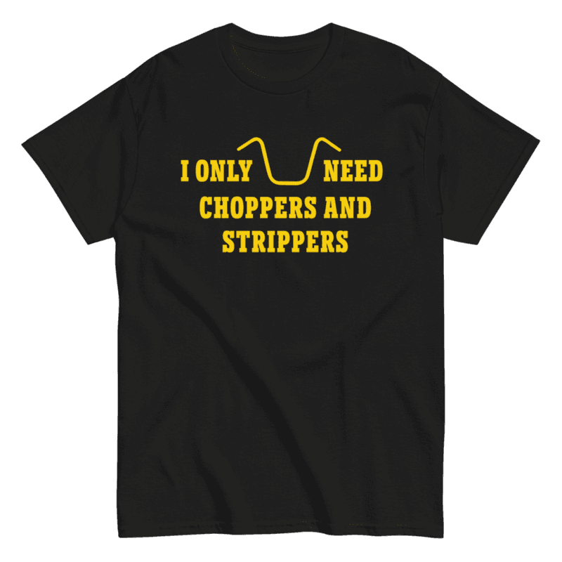 Camiseta Choppers y Stripers
