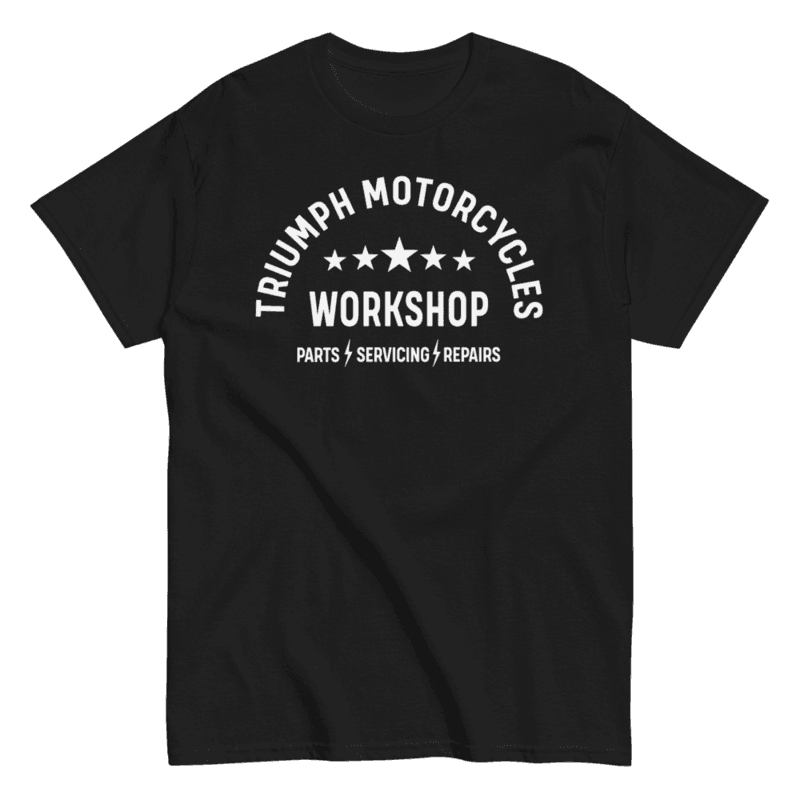 Camiseta Triumph Motorcycles Workshop
