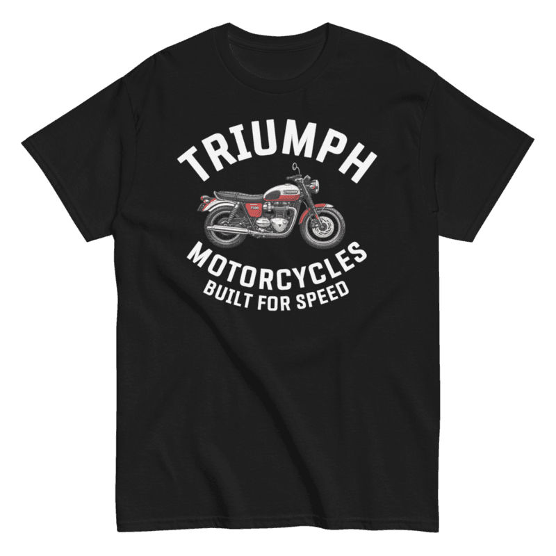 Camiseta Triumph Motorcycles Built for Speed