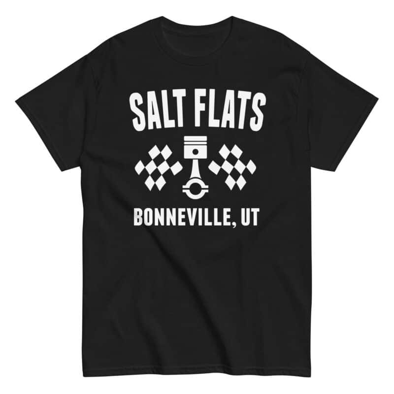 Salt flats Bonneville utah